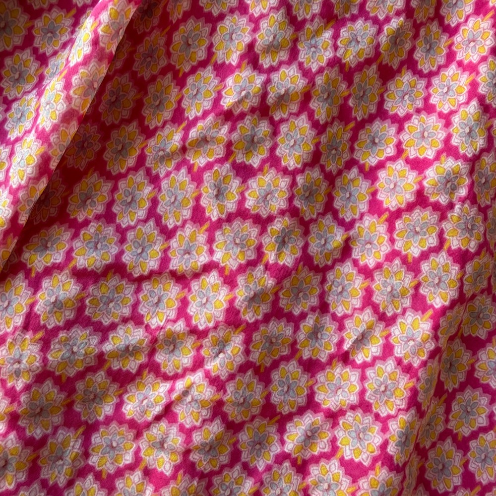 2000s Juicy Couture Y2K Pink Floral Dress - Picture 3 of 4